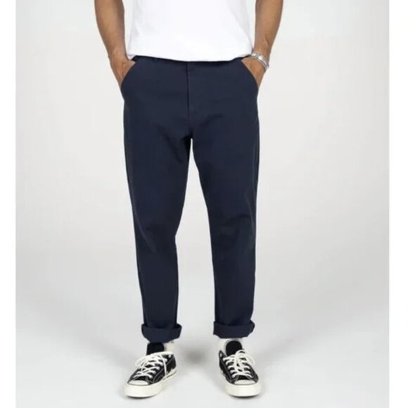 Finisterre Other - Finisterre Koerner Organic Cotton Trouser Pant Navy Blue Slim Size W32 x L32